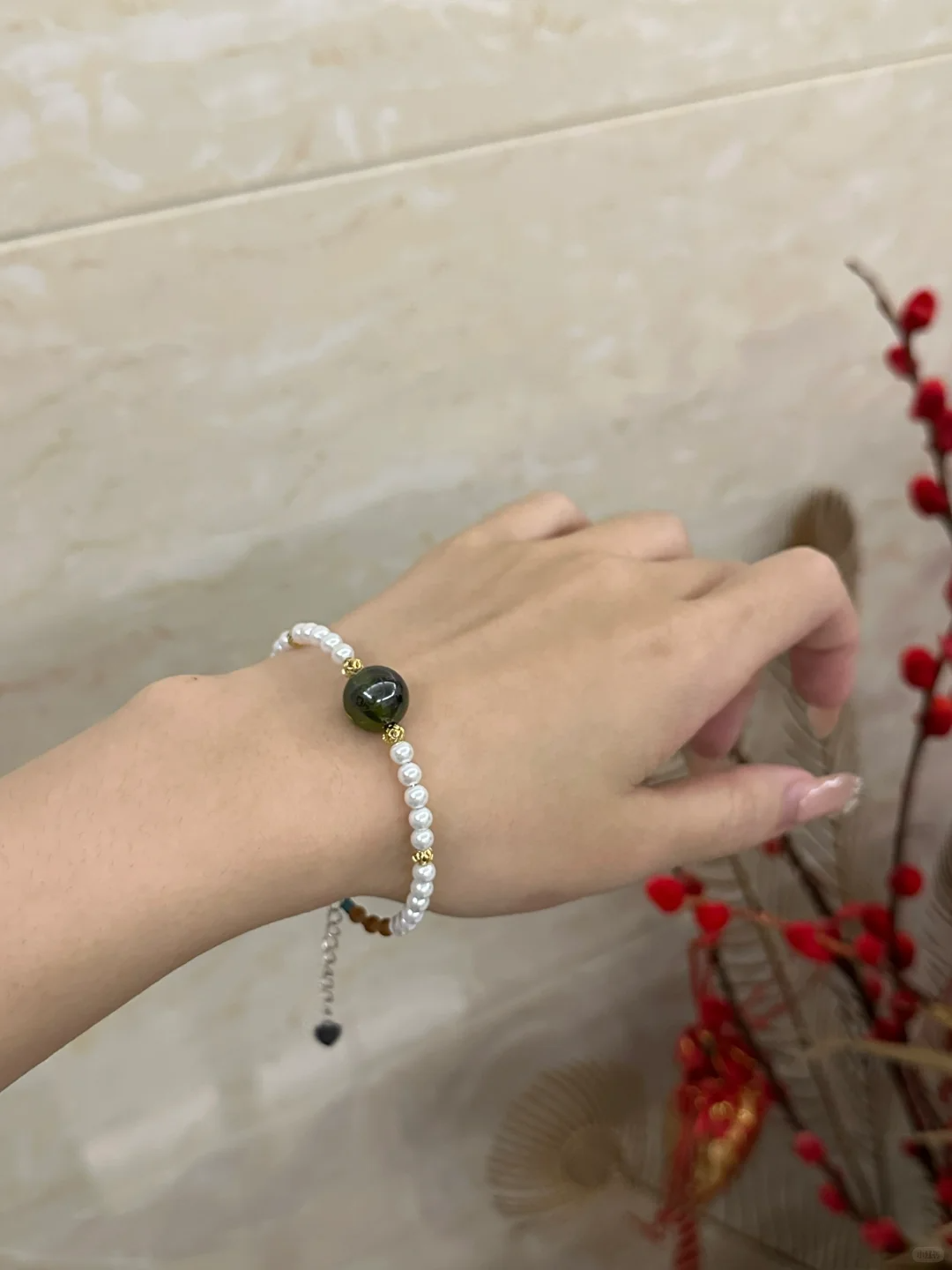 Yonghe Palace Guanyin Heart Sutra Bracelet - Authentic Buddhist Prayer Beads