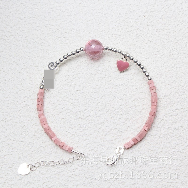 Hot-Selling Heart Mantra Bracelet Heart Sutra Beads Wealth God Green Tara Buddhist Beads Handmade Chinese Style Exquisite Lucky Jewelry