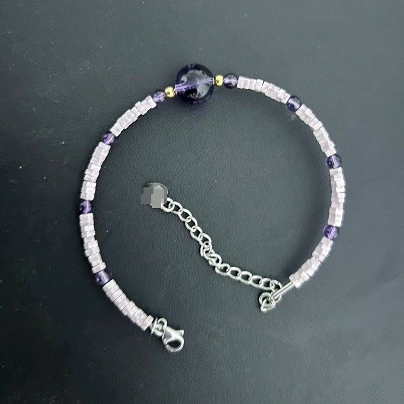 Hot-Selling Heart Mantra Bracelet Heart Sutra Beads Wealth God Green Tara Buddhist Beads Handmade Chinese Style Exquisite Lucky Jewelry